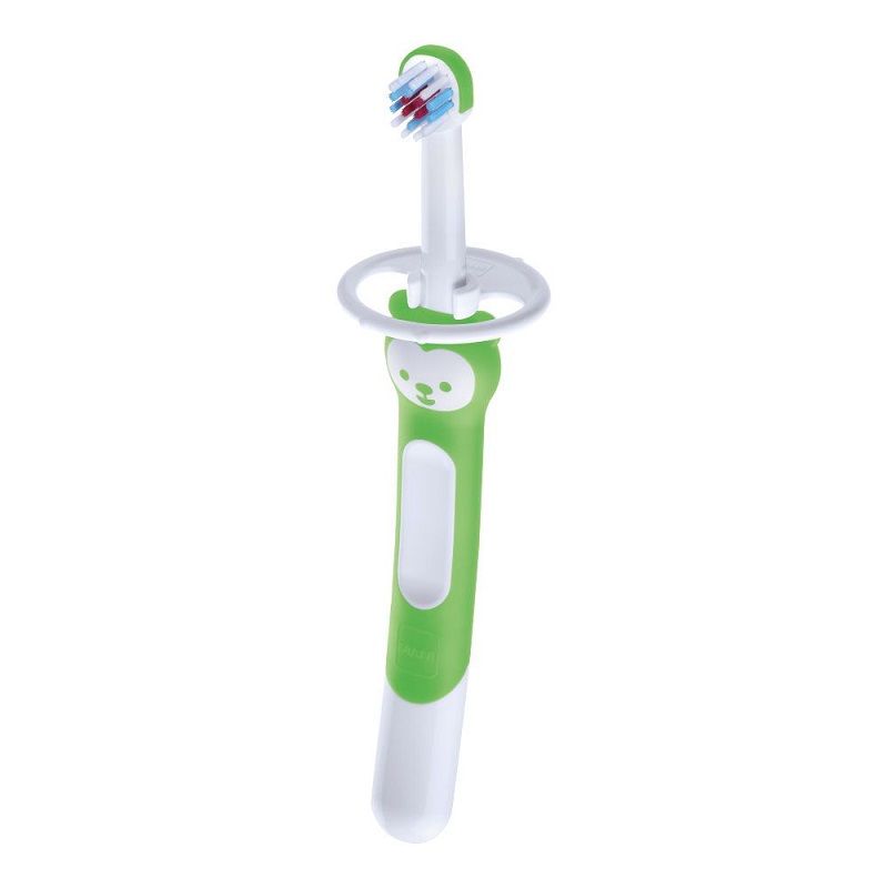 Mam Training Brush spazzolino per bambini colore verde 5+ mesi-1