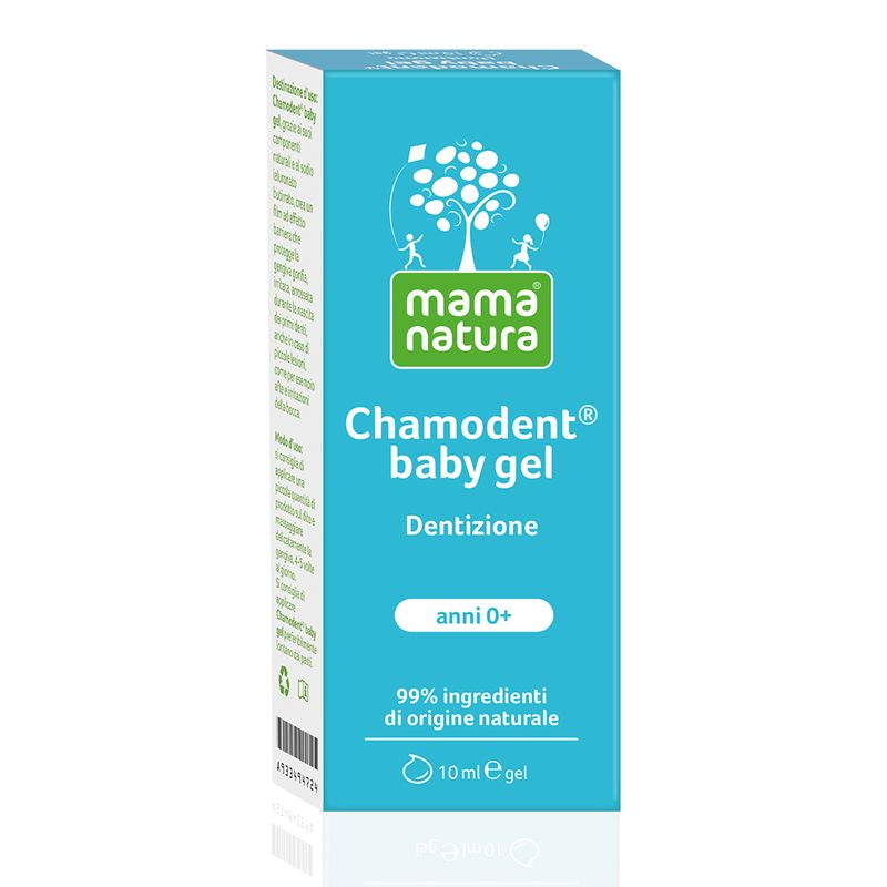 Mama Natura Chamodent Baby Gela per la dentizione 10ml-1