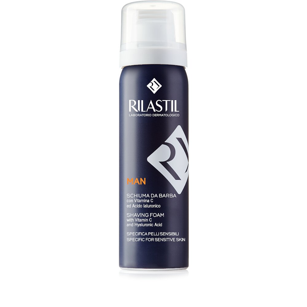 Rilastil Man Schiuma da barba rasatura 200ml-2