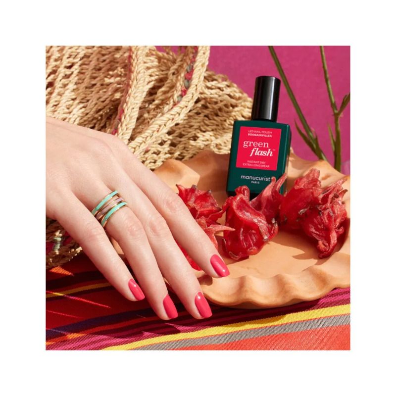 Manucurist Green Flash Smalto Semipermanente Bougainvillea 15ml-3