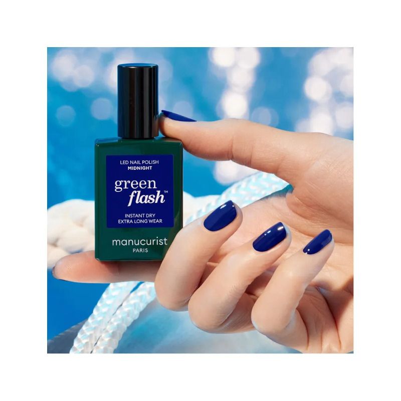 Manucurist Green Flash Smalto Semipermanente Midnight 15ml-3