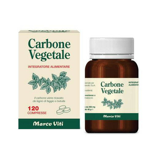 Marco Viti Integratore alimentare Carbone Vegetale in 120 compresse-2