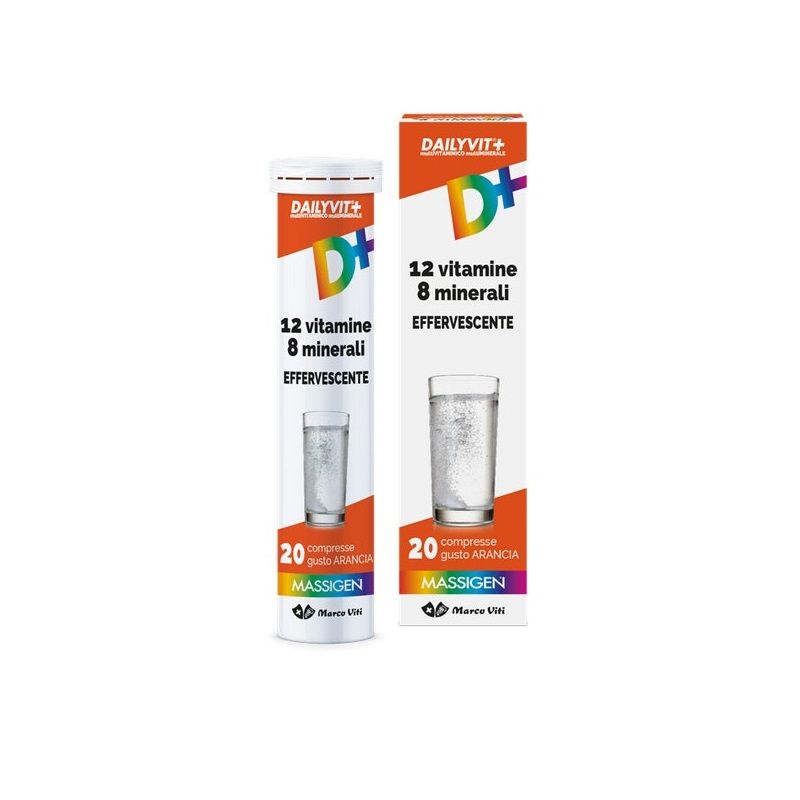 Marco Viti Massigen Dailyvit Effervescente 20 Compresse-1