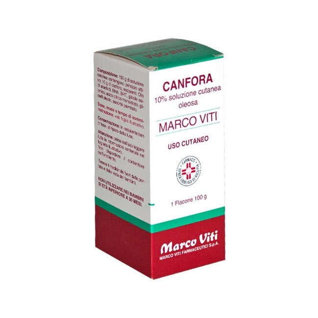 Marco Viti Canfora 10% soluzione cutanea oleosa 100g-2