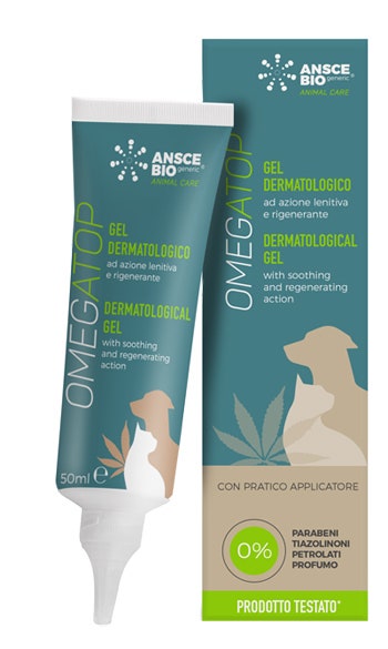 Omegatop Gel Dermatologico Per Cani E Gatti 50ml-1