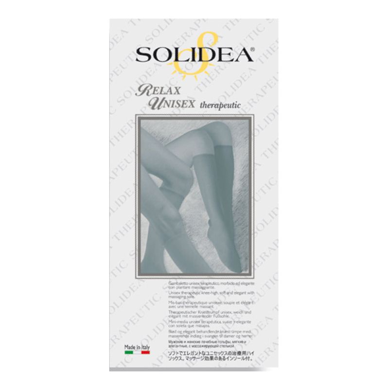 Solidea Gambaletto Relax Unisex CL2 Punta Aperta Blu Scuro Taglia XL-1