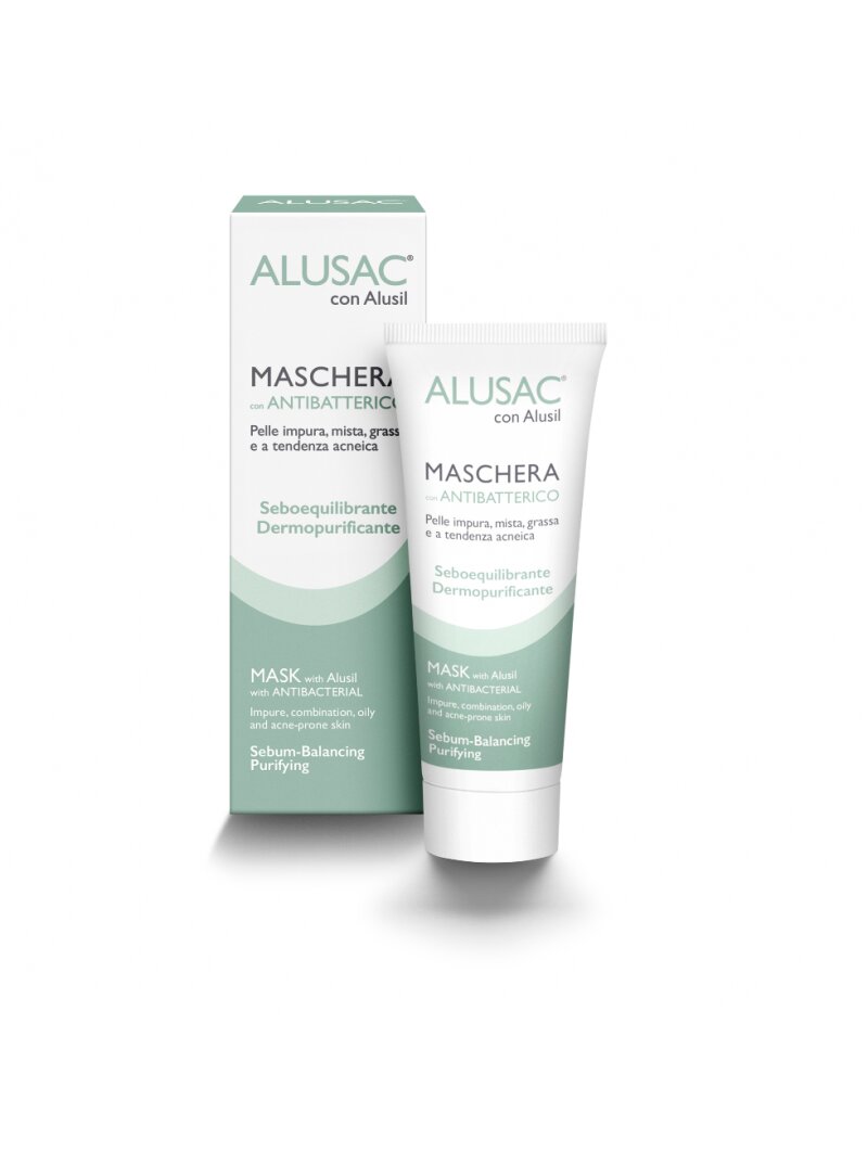 Alusac Maschera con antibatterico 75ml-2