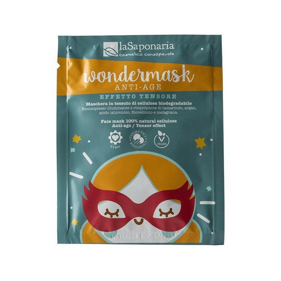 La Saponaria Wondermask Maschera Tessuto Anti-Age 10ml-2