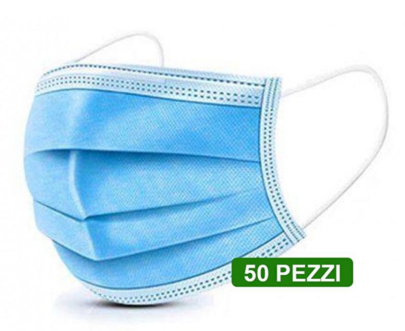 Mascherine Chirurgiche 3 strati confezione da 50 pezzi-1