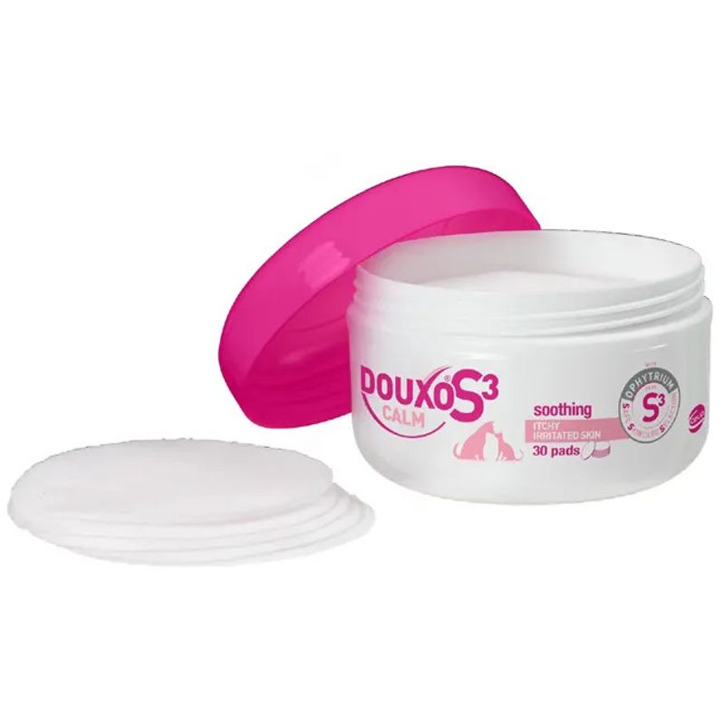 Douxo S3 Calm Pads Lenitivi Per Cani E Gatti 30 Dischetti-1