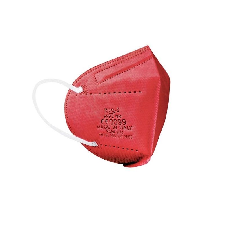 Mascherina FFP2 Rise Small colore rosso 1 pezzo-1