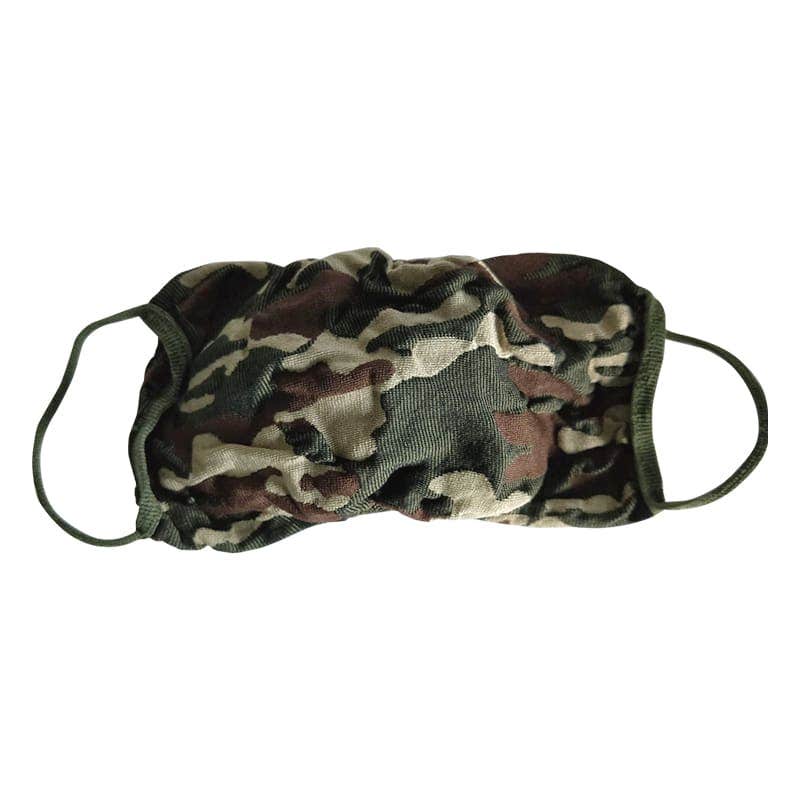 Mascherina Protettiva Lavabile Adulti Camouflage 3 Pezzi-1