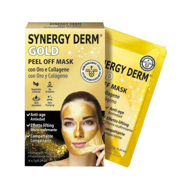 Synergy Derm Gold Peel Off Mask 4x7g-2