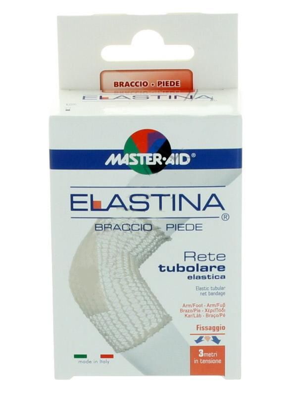 Master Aid Elastina braccio-piede rete tubolare elastica 3 metri in tensione-2