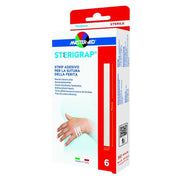 Master Aid Sterigrap strip adesivo per la sutura della ferita 75x6mm 6 pezzi-1