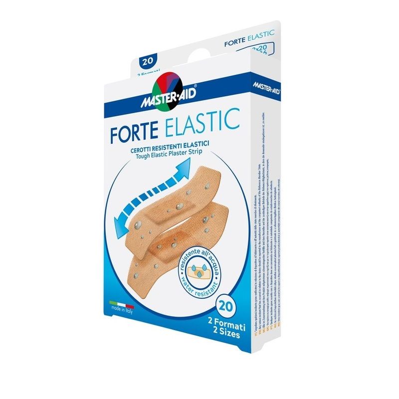 Master Aid Forte Elastic cerotti elastici 2 formati 20 pezzi-1