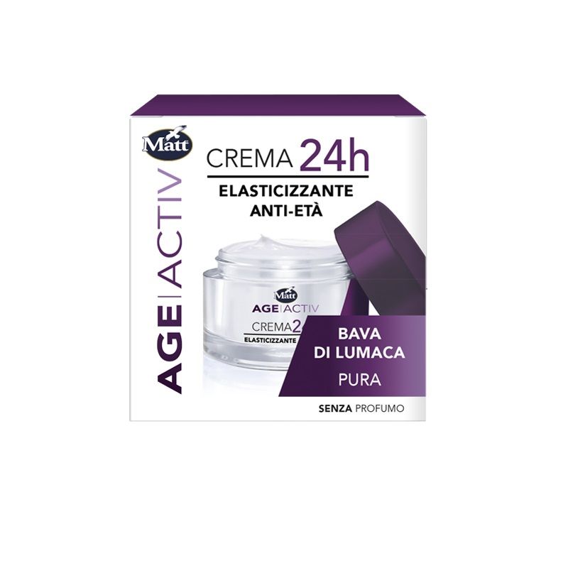 Matt Age Activ Crema 24h Elasticizzante Antietà crema viso alla Bava di Lumaca 50ml-1