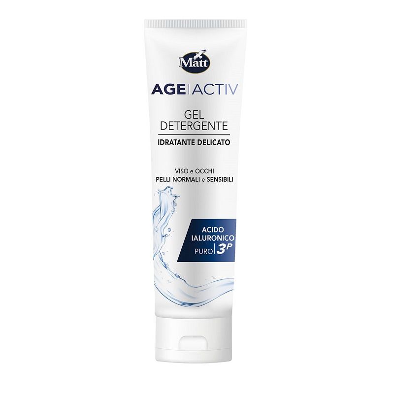 Matt Age Activ Gel Detergente Idratante delicato viso e occhi 150ml-1