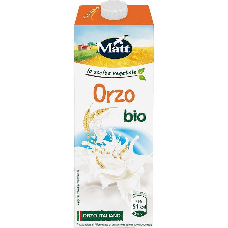 Matt Bevanda Orzo bevanda vegetale 1L-1