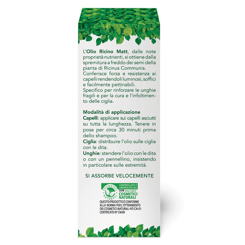 Forsan Olio Ricino rinforzante per capelli ciglia e unghie 100ml-3