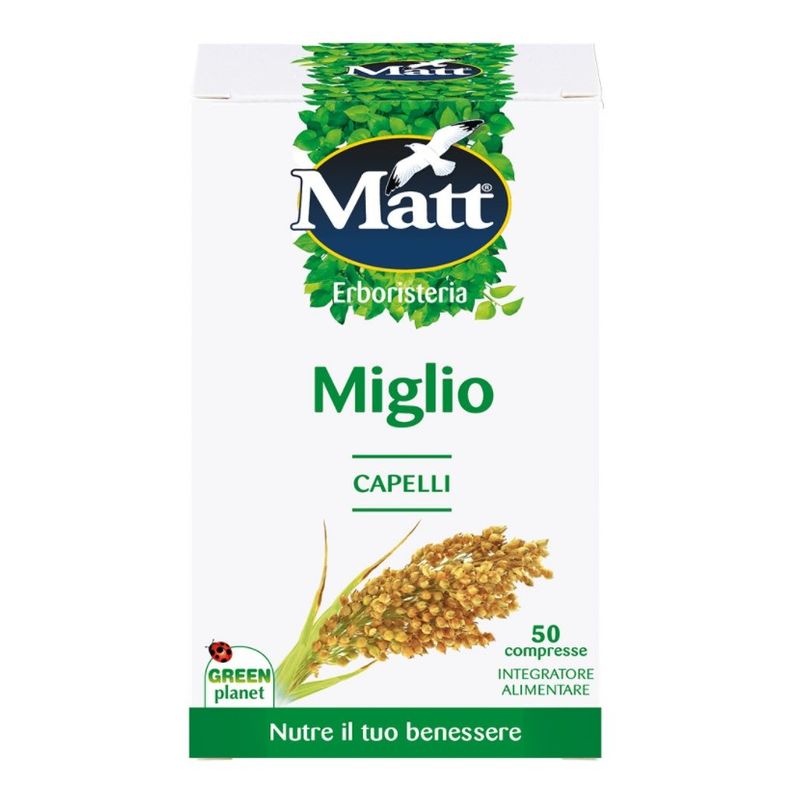 Matt Miglio per il benessere dei capelli 50 compresse-1