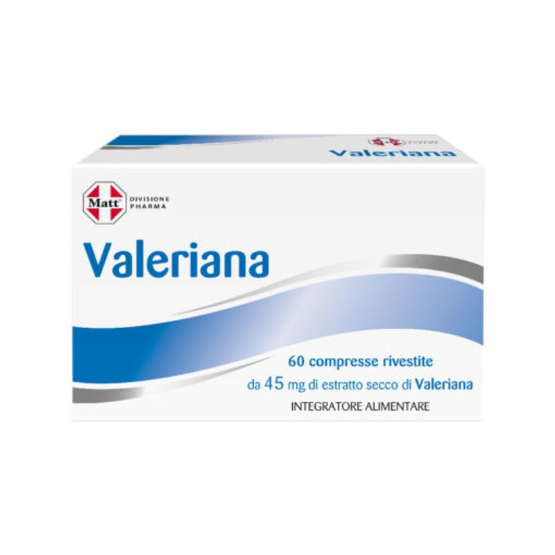 Matt Valeriana utile per il rilassamento e il sonno 60 compresse-1