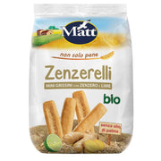 Matt Zenzerelli Bio Mini Grissini con zenzero e lime 150g-1