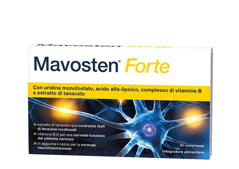 Mavosten Forte contrasta gli stati di tensione localizzati 20 compresse-1