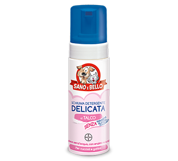 Sano E Bello Schiuma Detergente Delicata Cuccioli Cane/Gatto 150ml-1