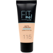 Maybelline New York Fit Me Fondotinta Opacizzante 115 Ivory 30ml-1