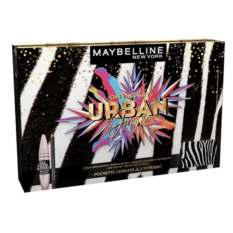 Maybelline New York Coffret Occhi Ciglia Sensazionali Extra Black + Line Refine Nera-1