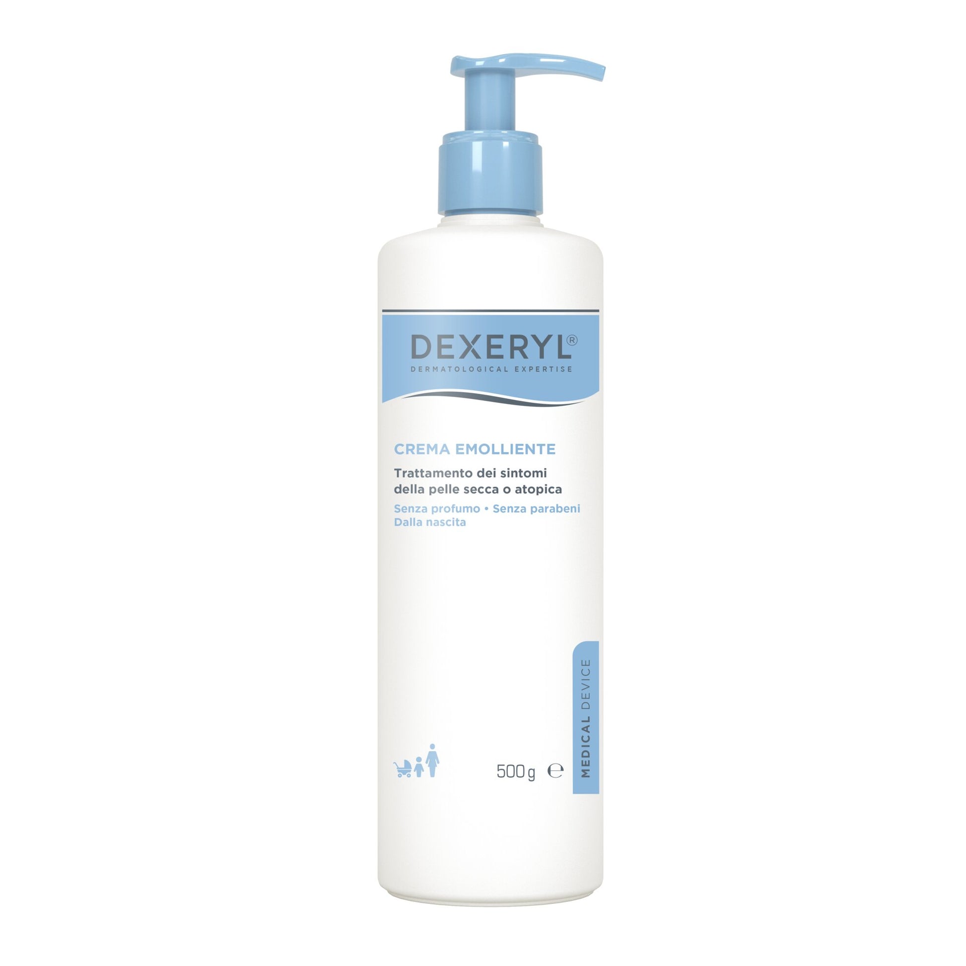 Dexeryl Crema Emolliente per pelle secca e atopica 500g-2