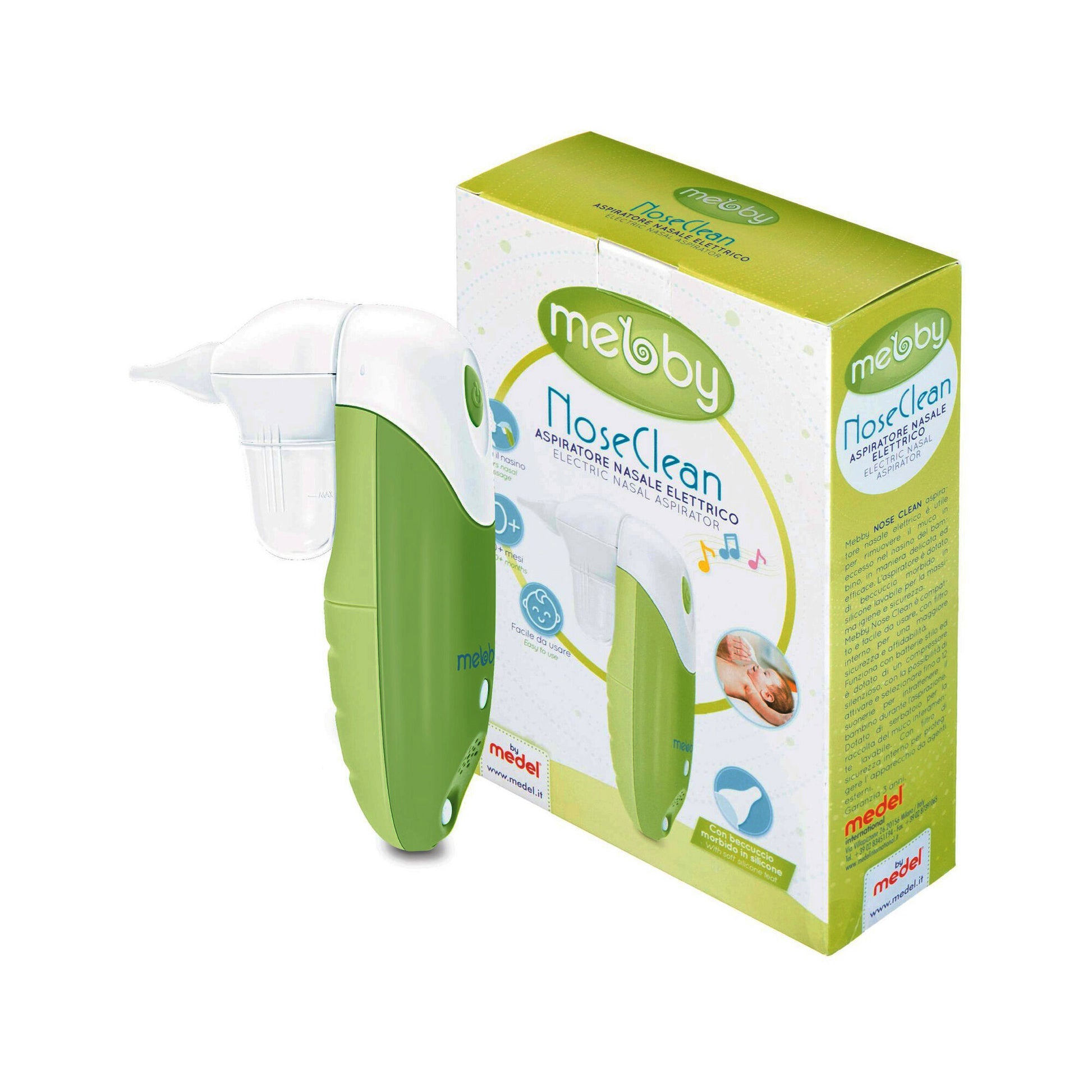 Medel Mebby Nose Clean Aspiratore Nasale Elettrico 1 Pezzo-2