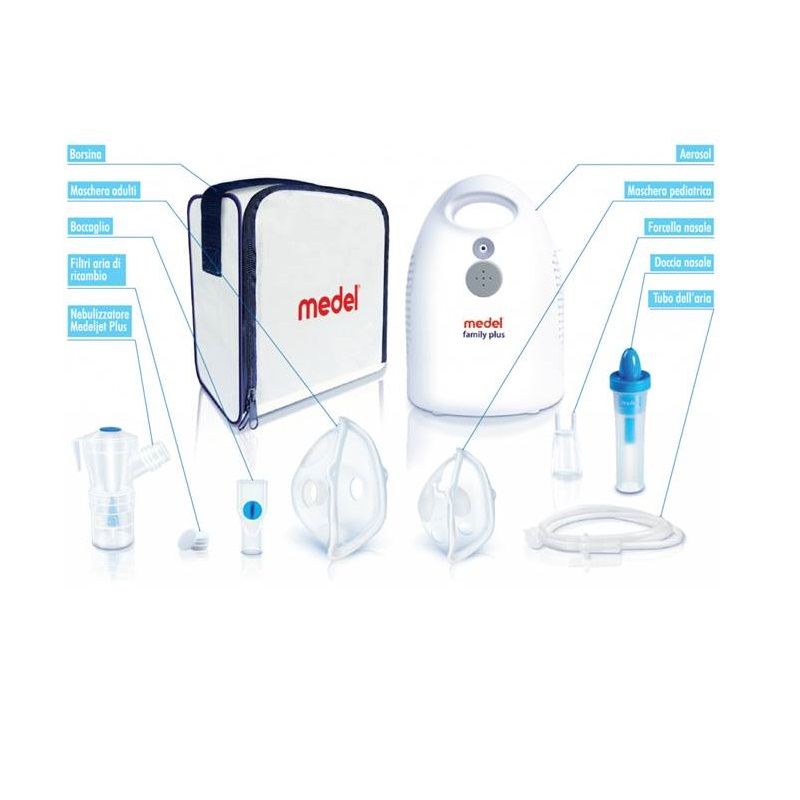 Medel Family Plus sistema per aerosolterapia con doccia nasale inclusa-1