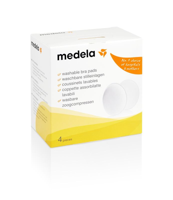 Medela 4 coppette assorbilatte lavabili-2