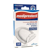MediPresteril 10 compresse oculari adesive sterili 6,5cm x 9,5cm-1