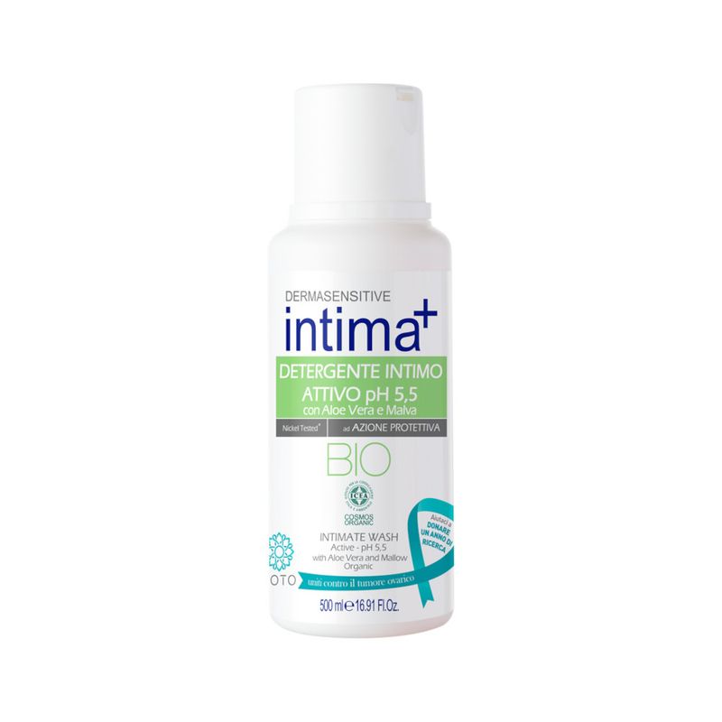 Intima+ Detergente Intimo Bio Aloe E Malva Cosmos 500ml-1