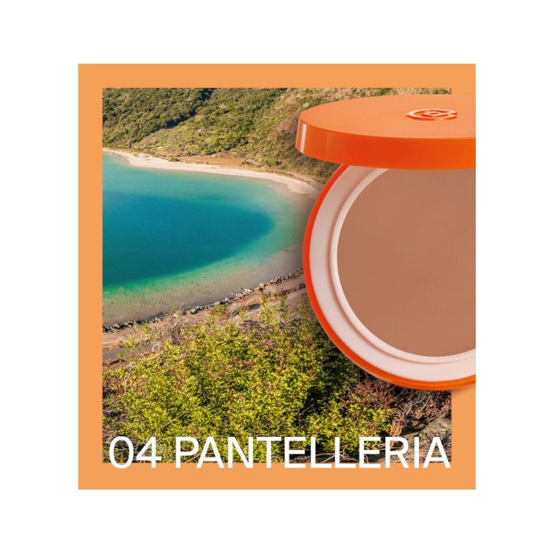 Collistar Mediterranea SPF15 fondotinta compatto solare n.04 Pantelleria refill 10g-3
