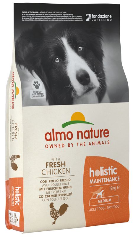 Almo Nature Holistic Maintenance M Pollo Fresco alimento secco per cani adulti 12kg-1
