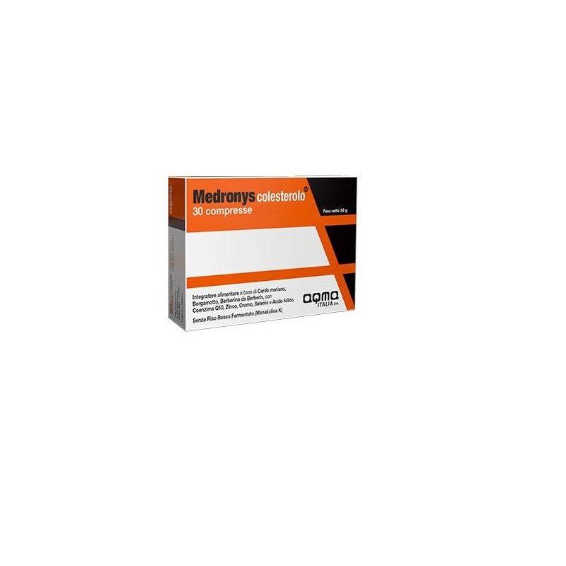 Medronys Colesterolo integratore alimentare 30 compresse-1
