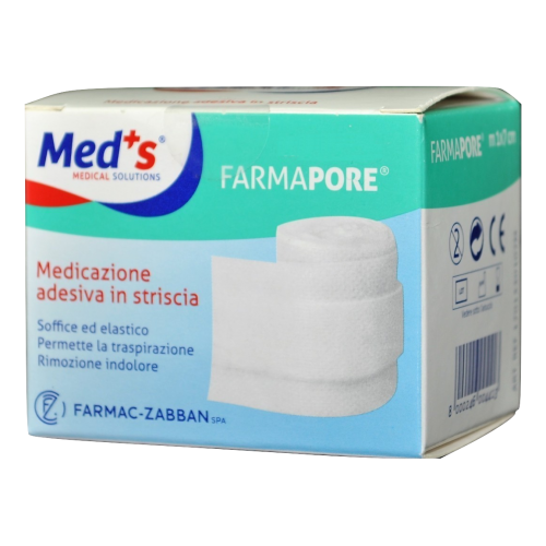 Meds Pore Medicazione Autoadesiva Tessuto Non Tessuto m1x10cm-1