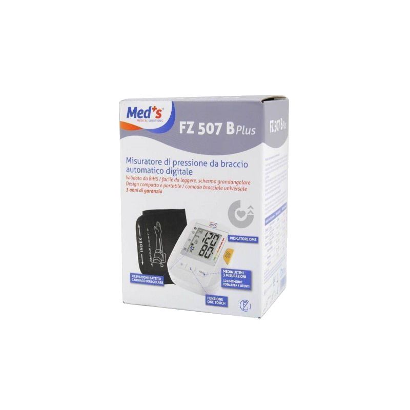 Med's Misuratore Di Pressione FZ 507 B Plus 1 Pezzo-1