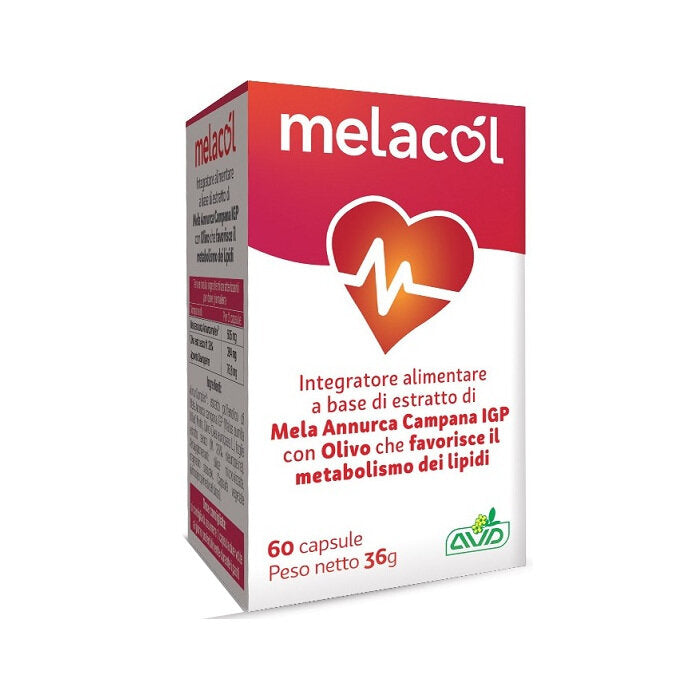 Melacol integratore alimentare utile per il metabolismo dei lipidi 60 capsule-2