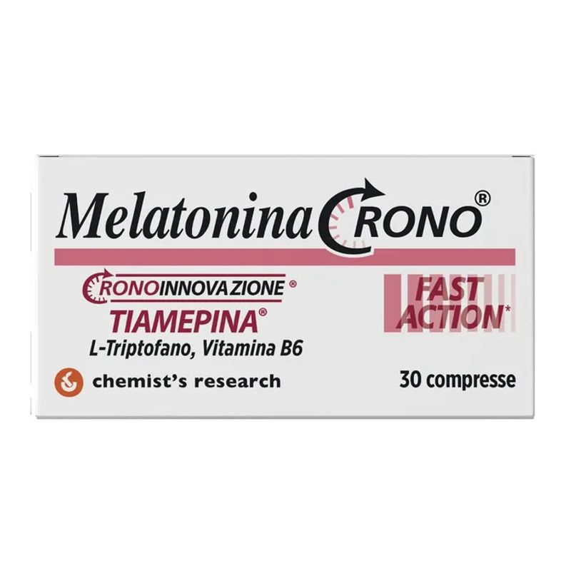 Melatonina Crono per il naturale ritmo del sonno 30 compresse-1