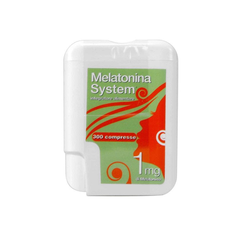 Melatonina System Utile Per Combattere Stree e Insonnia 300 Compresse-1