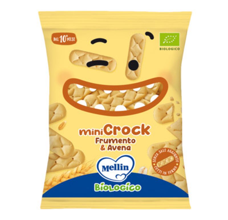 Mellin Minicrock Frumento E Avena 30g 10Mesi+-1