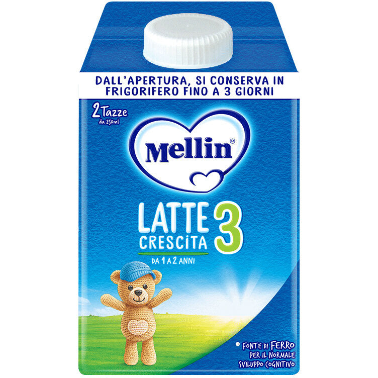 Mellin latte di crescita 3 da 1 a 2 anni 500ml-2