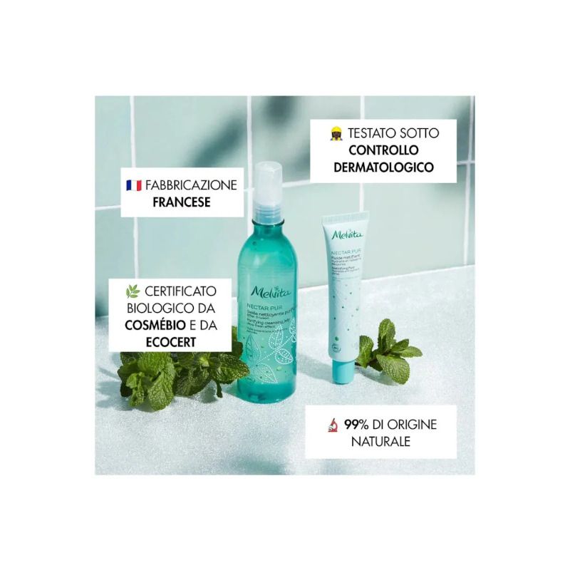 Melvita Fluido Opacizzante Nectar Pur 40ml-3