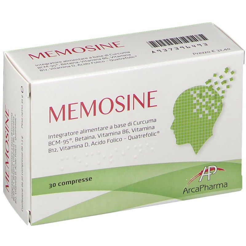 Memosine per la memoria e la concentrazione 30 compresse-1