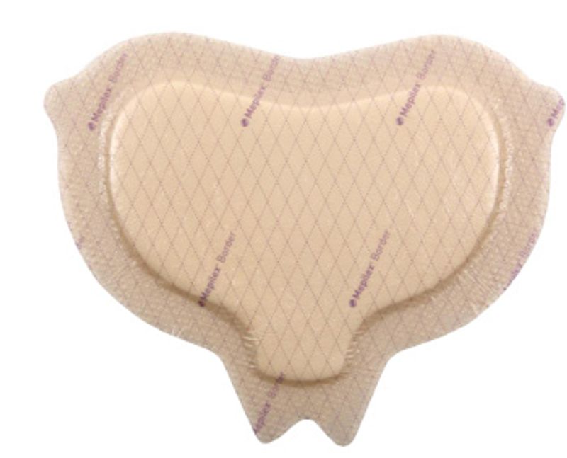 Mepilex Border Sacrum Medicazione In Schiuma Di Poliuretano 15x15cm 5 Pezzi-1